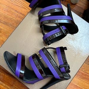🛑SOLD!🛑Bottega Veneta leather and patent sandals Size 40